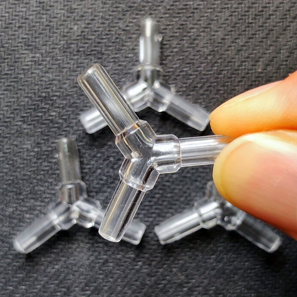 Fish Toy In Aquarium - 10 Pcs 4mm Clear Plastic Aquarium