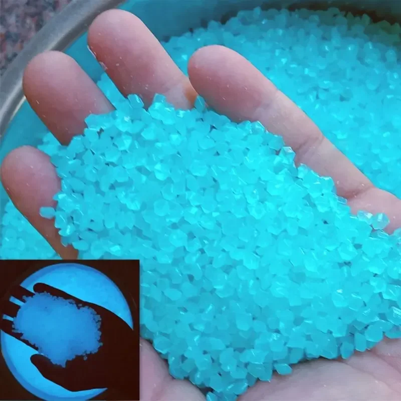 Aquarium Fish Names - 1000pcs 3-5mm Luminous Sand Glow in