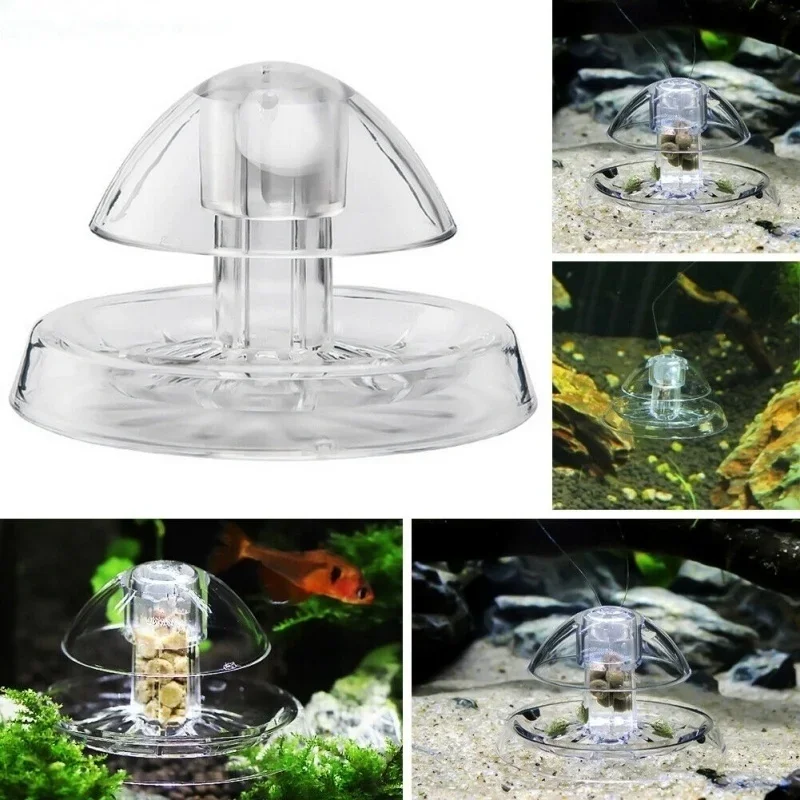 Aquarium Fish Tank Cleaner - Aquarium Pest Snail Trap Transparent Fish