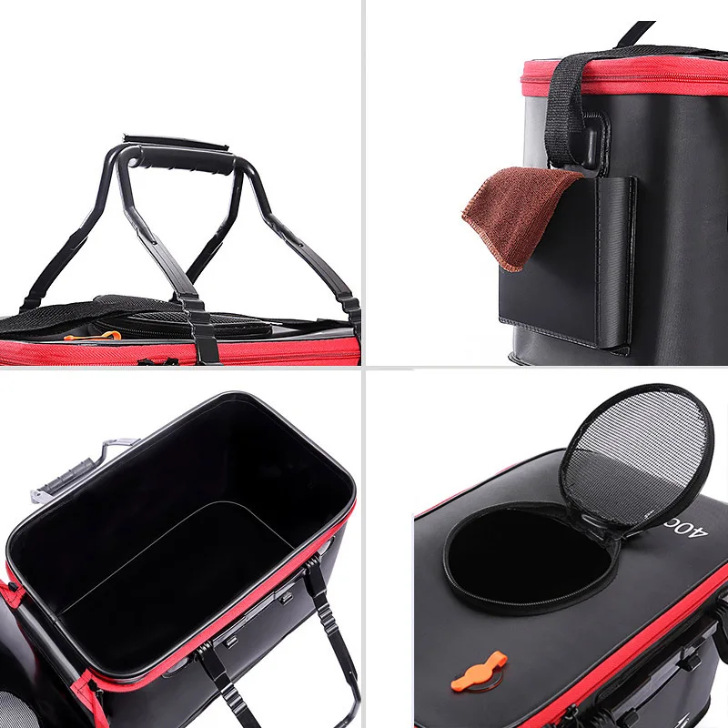 Fishing Bucket Folding Thicken - Aquarium Fish Bowl recension och pris