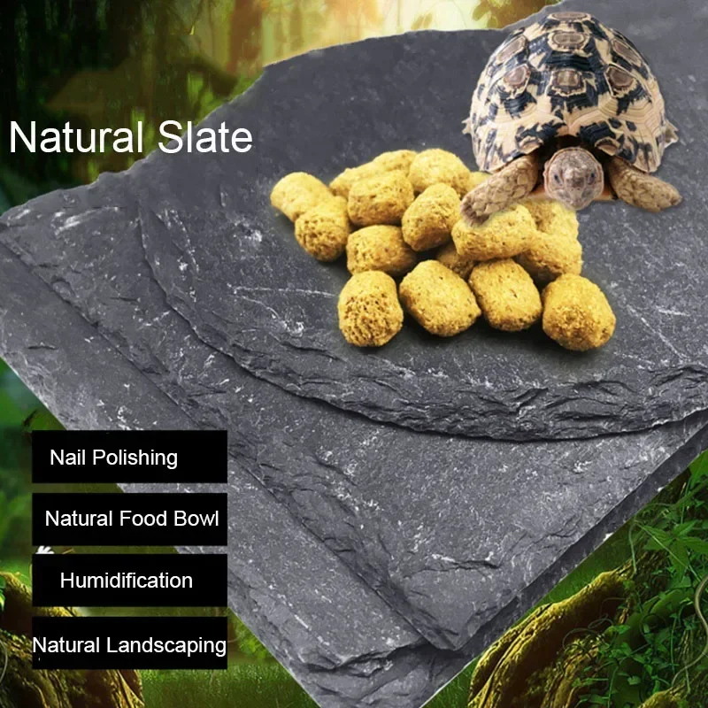 Natural Slate Aquarium Pet Rep - Aquarium Fish Food recension och pris