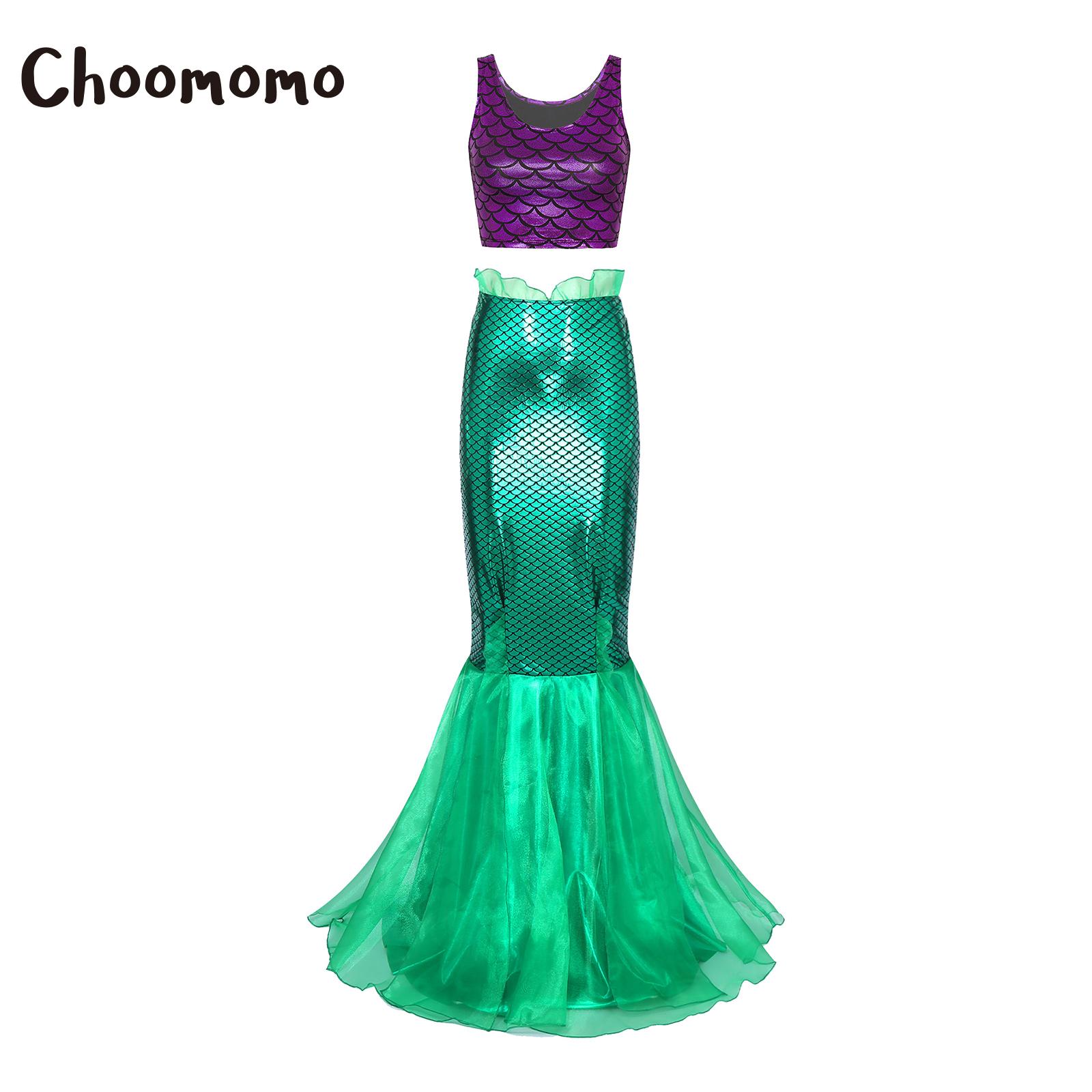 Women Halloween Mermaid Cospla - Aquarium Fish Bowl recension och pris