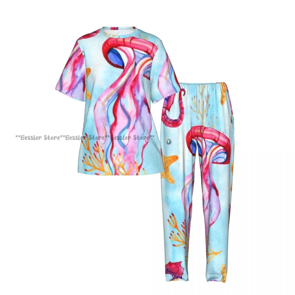 Women's 2-piece set Tropical A - Aquarium Fish Exotic recension och pris