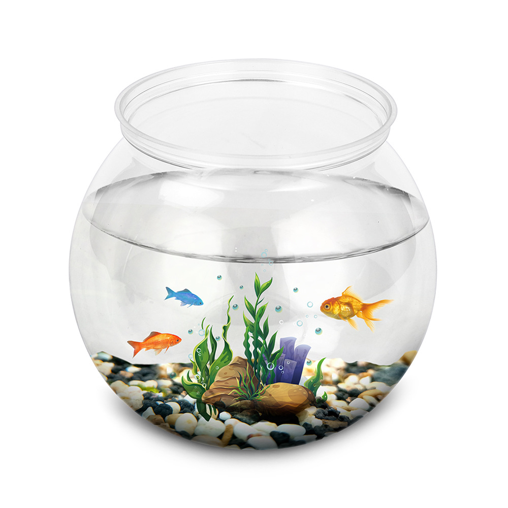 Fish Bowl Plastic L M S Sizes  - All Fish In Aquarium recension och pris