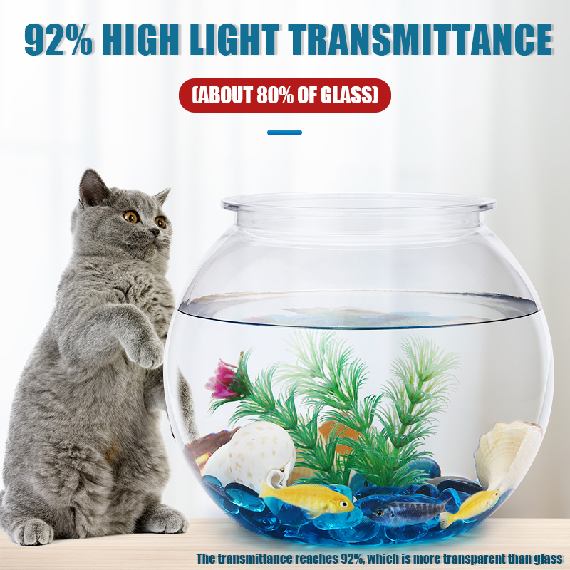 Fish Bowl Plastic L M S Sizes  - All Fish In Aquarium recension och pris