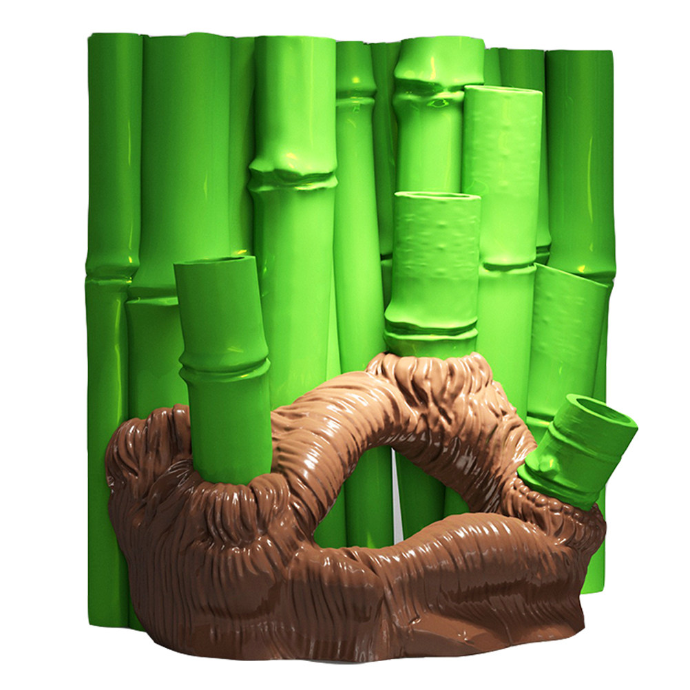 1Pcs Fish Tank 3D Bamboo Resin - Aquarium Fish Cave recension och pris