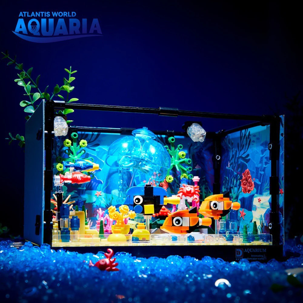 Ideas Series Aquarium Marine A - Fish Toy In Aquarium recension och pris
