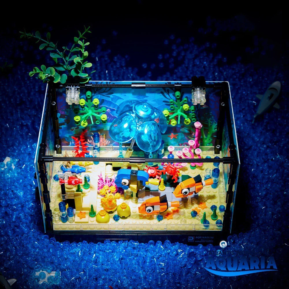 Ideas Series Aquarium Marine A - Fish Toy In Aquarium recension och pris