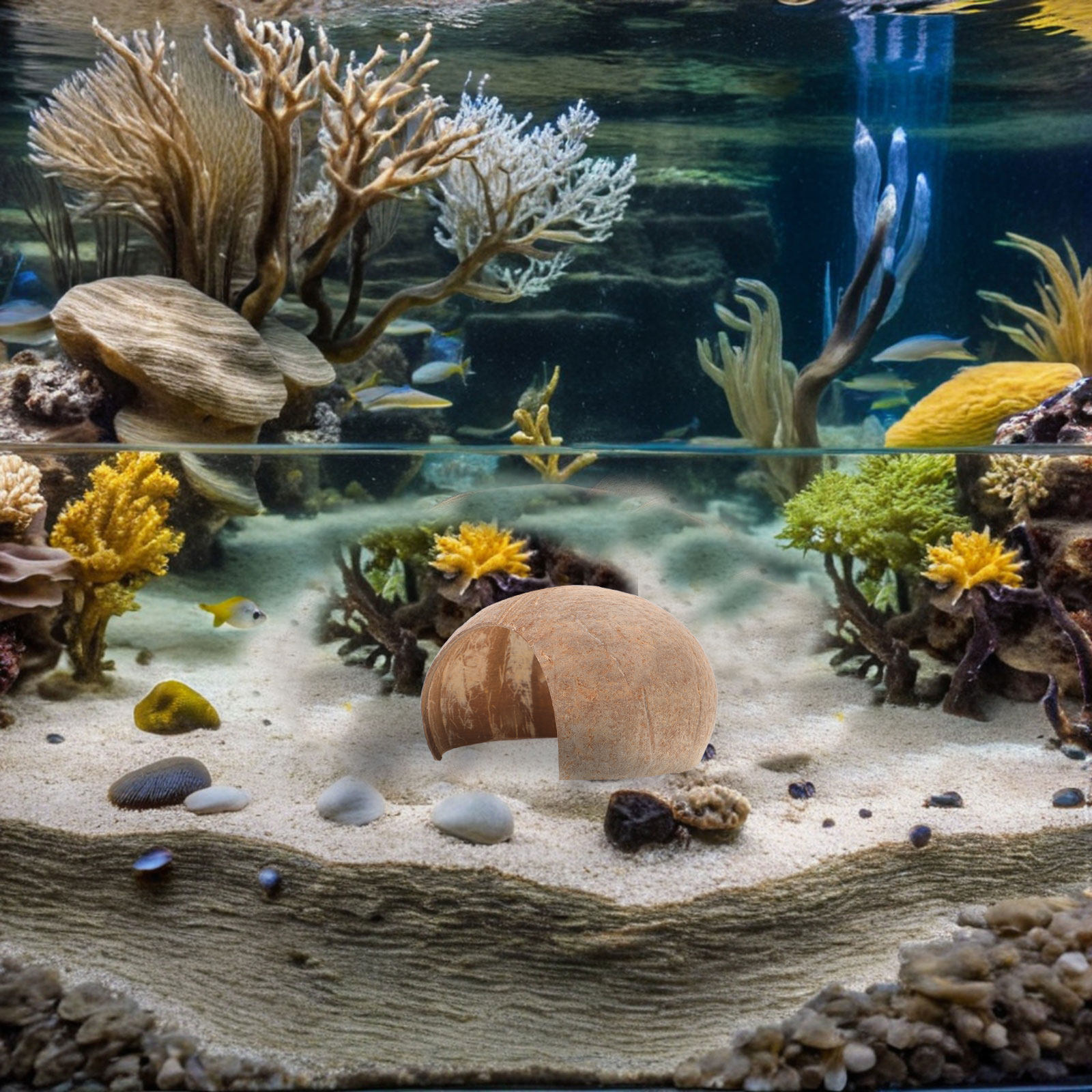 2Pcs Aquarium Fish Hiding Spot - Aquarium Fish Hiding Spot recension och pris