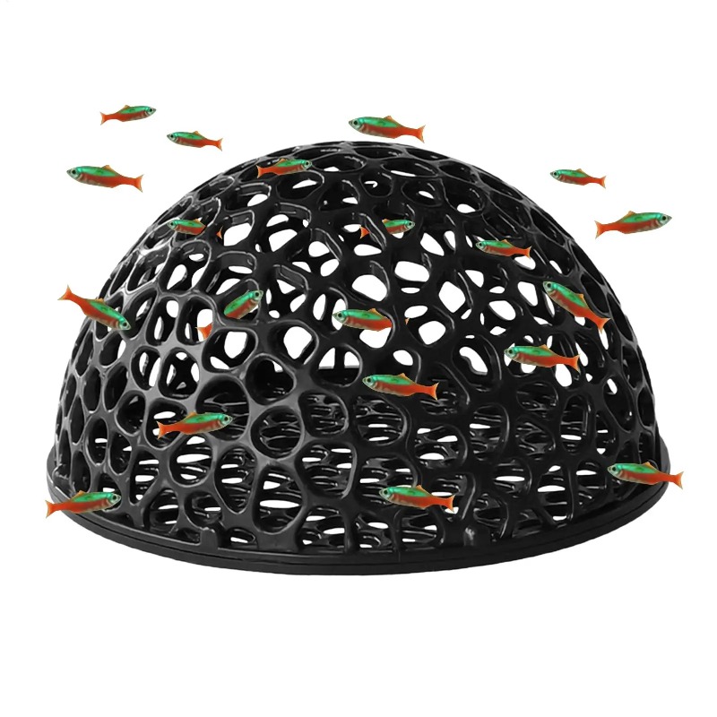 Mini Porous Ceramic Shrimp Cav - Aquarium Fish Hiding Spot recension och pris
