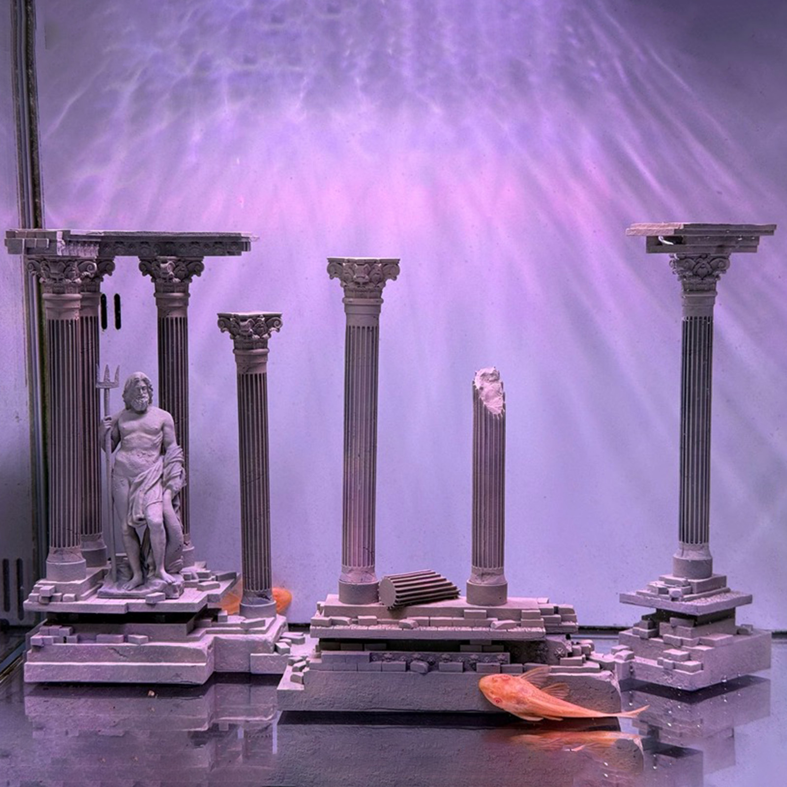 Roman Column Decoration Resin  - Aquarium Fish Beautiful recension och pris