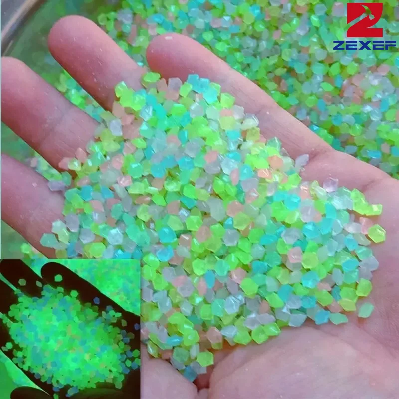 1000pcs 3-5mm Luminous Sand Gl - Aquarium Fish Names recension och pris