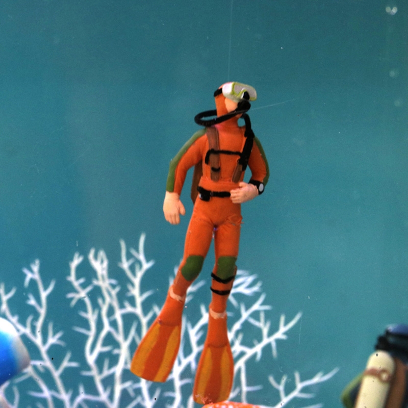 Aquarium Diver Decoration Floa - All Fish In Aquarium recension och pris