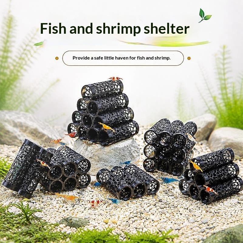 3/6/9/10Pcs 3D Printed Fish Sh - Aquarium Fish Cave recension och pris