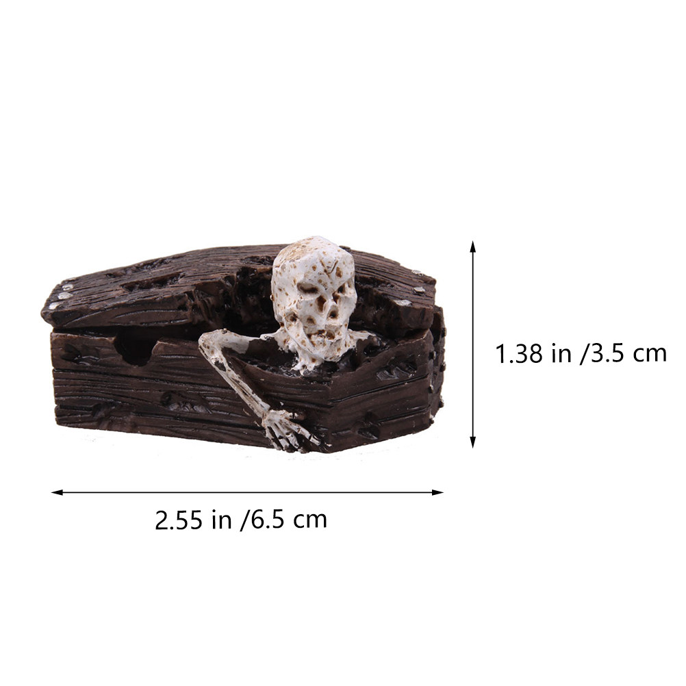 2Pcs Beautiful Resin Skull Cof - Aquarium Fish Beautiful recension och pris