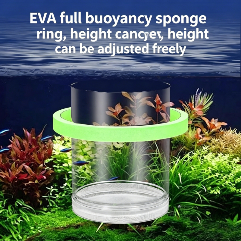 Transparent Floating Aquarium  - Aquarium Fish Cave recension och pris