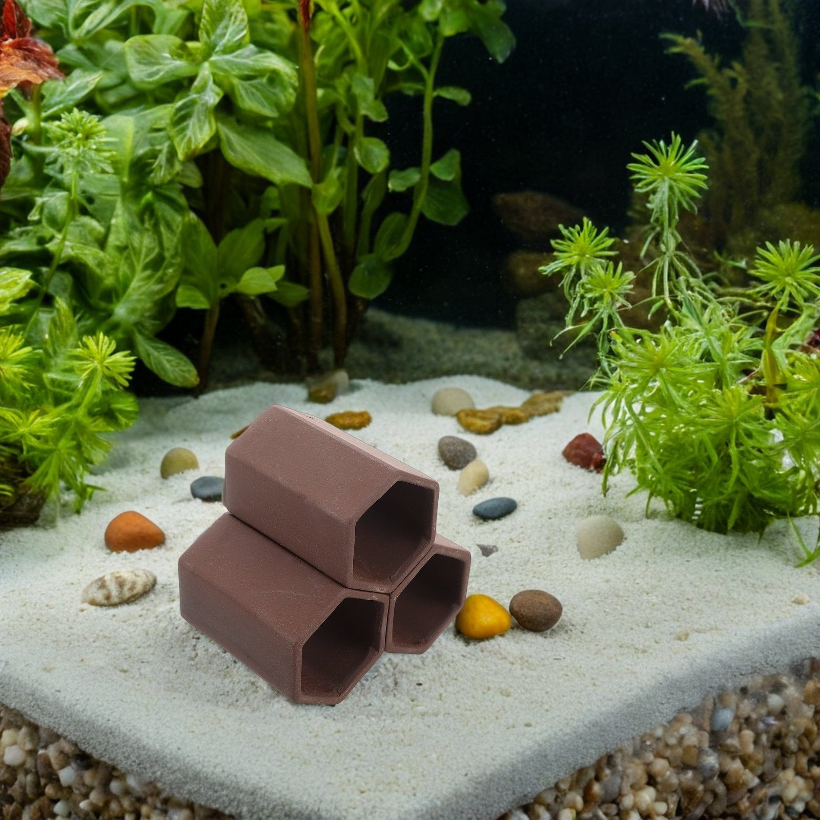 Pottery Aquarium Shrimp Hideou - Aquarium Fish Hiding Spot recension och pris