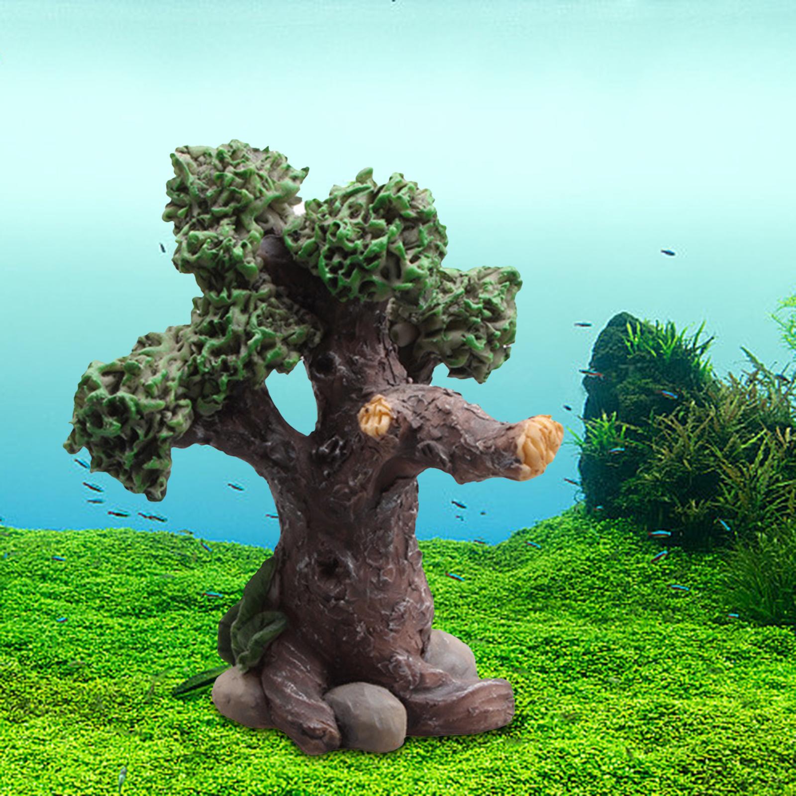 Miniature Fish Tank Tree Aquar - All Fish In Aquarium recension och pris
