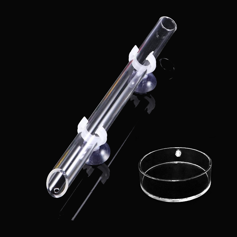 1Pcs Acrylic Aquarium Feeder T - Aquarium Fish Food recension och pris