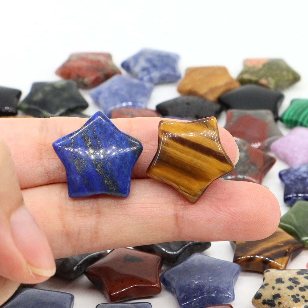 20mm Mini Star Natural Stones  - Aquarium Fish Names recension och pris