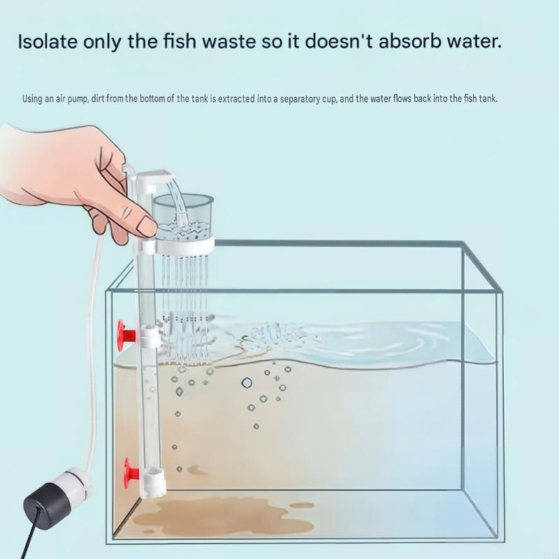 Air Lifts Aquariums Waste Coll - Aquarium Fish Tank Cleaner recension och pris